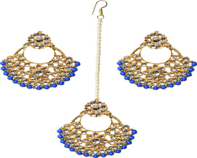 

Jewels Kafe Alloy Jewel Set(Blue)