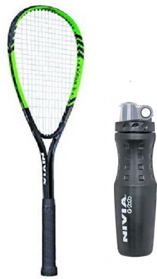 

Nivia Combo of Two, One 'Attack Ti' Squash Racquet and One G-2020 Sipper- Squash Kit