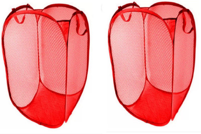 VIVAAN 15 L Red Laundry Bag(Nylon)
