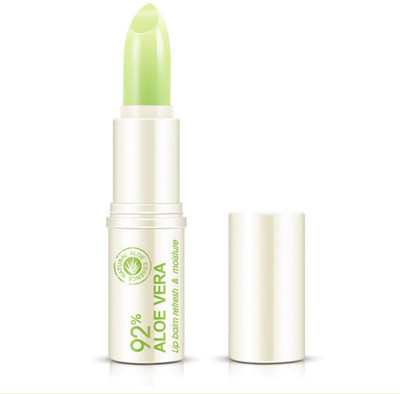 

DALUCI Natural Aloe Moisturizing Lip Balm Colorless Refine repair lip wrinkles For Woman Winter Lip Care Natural(Pack of: 1, 4 g)