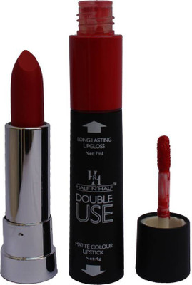 

Half N Half Double Use For Lips Shade (03)(Russian Red, 4 g)