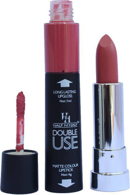 Half N Half Double Use For Lips Shade (19)(Finally Free, 4 g)