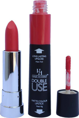 

Half N Half Double Use For Lips Shade (11)(Catty Peach, 4 g)