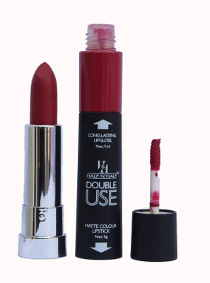 

Half N Half Double Use For Lips Shade (22)(Boy Friend Stealer, 4 g)