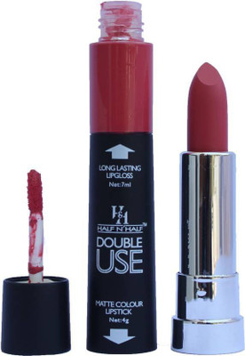 

Half N Half Double Use For Lips Shade (13)(Peach Twist, 4 g)