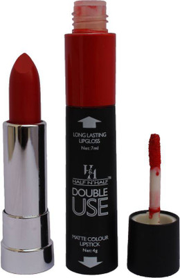 

Half N Half Double Use For Lips Shade (08)(Morange, 4 g)