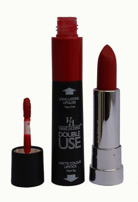 

Half N Half Double Use For Lips Shade (01)(Lady Danger, 4 g)