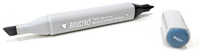 

Brustro Alcohol Based Marker(Set of 1, Blue Grey 7)