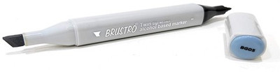 

Brustro Twin Tip Alcohol Based Marker(Set of 1, Blue Grey 5)