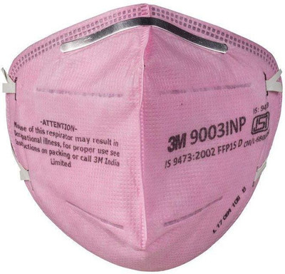 

3M Particulate Respirator 9003 IN_Pink (Pack of 5) Mask and Respirator
