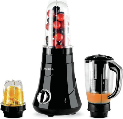 Jusal Nutri Bullet 400 W Juicer(Black, 3 Jars)