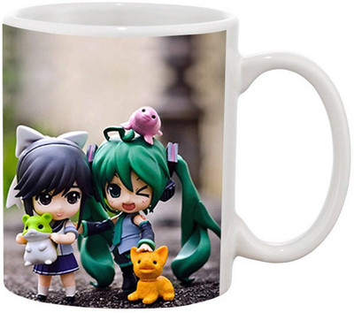 

Ashvah Life Is Very Funny Ceramic Mug(350 ml), Multicolor