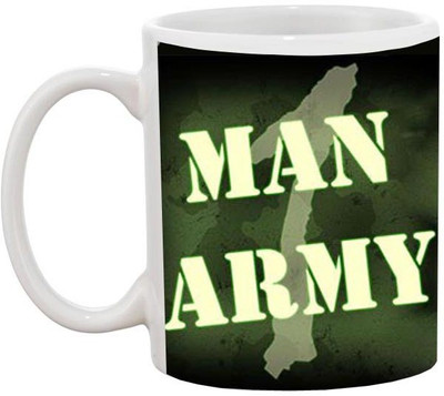 ARTBUG Man Army -1884 Ceramic Coffee Mug(350 ml)