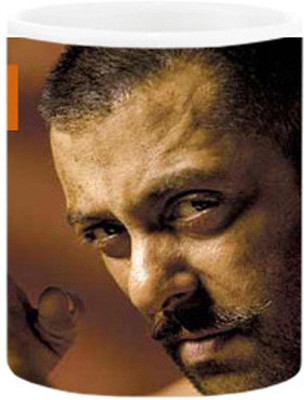 

Ashvah Salman Khan Sultan Ceramic Mug(350 ml), Multicolor