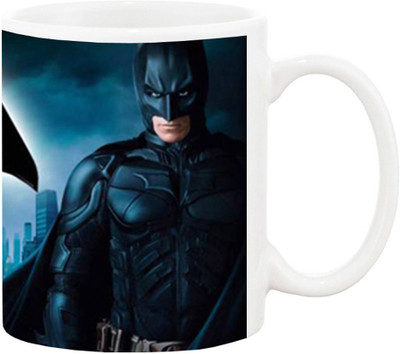 Ashvah BatMan Vs Super Man 1535 Ceramic Mug(350 ml), Multicolor