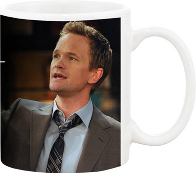

Ashvah Barney Stinson Ceramic Mug(350 ml), Multicolor