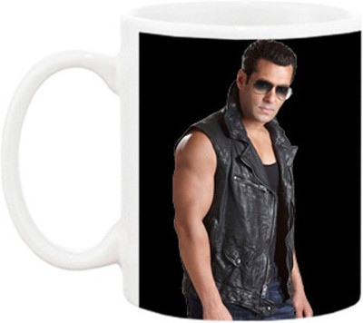 

Ashvah Salman Khan 4 Ceramic Mug(350 ml), Multicolor