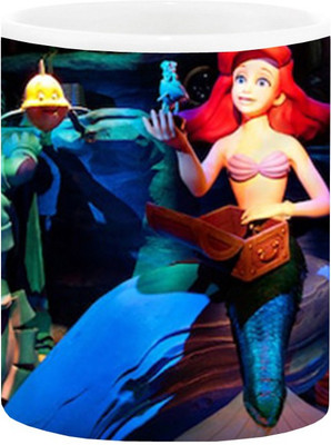 

Ashvah The Little Mermaid 1580 Ceramic Mug(350 ml), Multicolor
