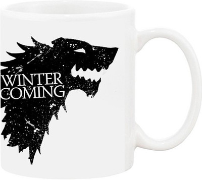 

Ashvah Game of Thrones Ceramic Mug(350 ml), Multicolor