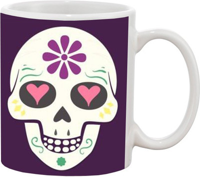

Ashvah Skeleton 966 Ceramic Mug(350 ml), White