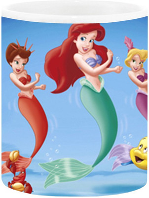 

Ashvah The Little Mermaid 1611 Ceramic Mug(350 ml), Multicolor