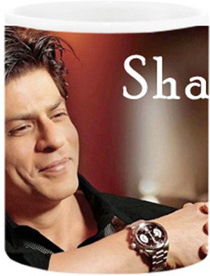 

Ashvah Shahrukh Khan 1 Ceramic Mug(350 ml), Multicolor