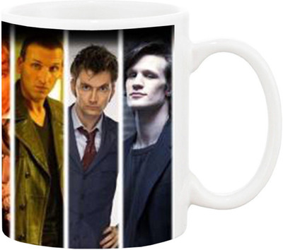 

Ashvah Doctor Who British Ceramic Mug(350 ml), Multicolor