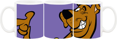 ARTBUG Scooby Cartoon 1270 Ceramic Coffee Mug(350 ml)