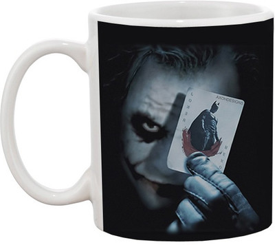 

Ashvah Joker 1445 Ceramic Mug(350 ml), Multicolor