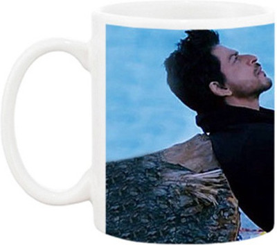

Ashvah Shahrukh Khan 14 Ceramic Mug(350 ml), Multicolor
