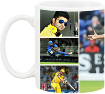 

Ashvah Suresh Raina 1006 Ceramic Mug(350 ml), White