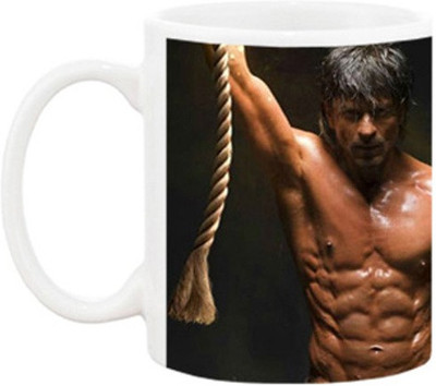 

Ashvah Shahrukh Khan 7 Ceramic Mug(350 ml), Multicolor