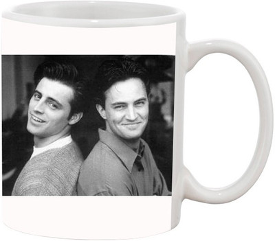 

Ashvah Friends 1399 Ceramic Mug(350 ml), Multicolor