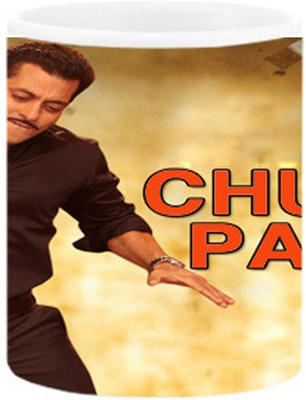 

Ashvah Salman Khan Chulbul Pandey Ceramic Mug(350 ml), Multicolor