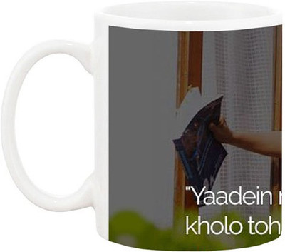 ARTBUG Deepika Padukone 1195 Ceramic Coffee Mug(350 ml)
