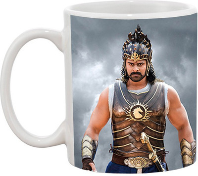 

Ashvah Bahubali 1635 Ceramic Mug(350 ml), Multicolor