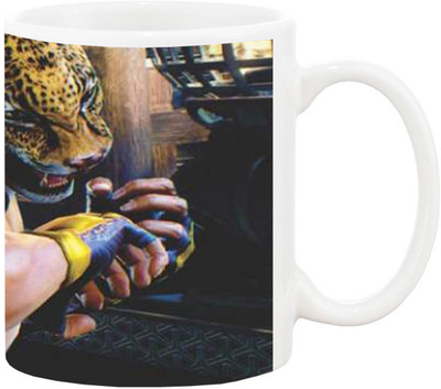 

Ashvah Tekken 5 king Game 1475 Ceramic Mug(350 ml), Multicolor