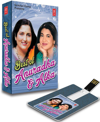 Music card Best of Anuradha & Alka Pendrive Standard Edition(Hindi - Anuradha & Alka)