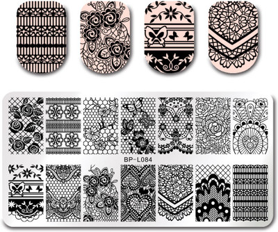 Born Pretty BP-L084 Stainless Steel Nail Stamping Image Plate.(Multi)