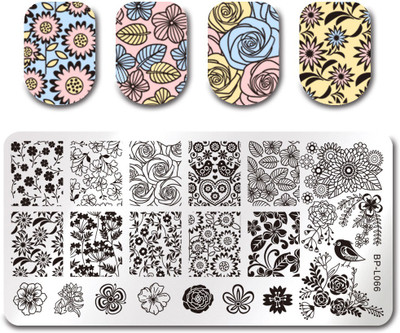 

Born Pretty BP-L066 Stainless Steel Nail Stamping Image Plate.(Multi)