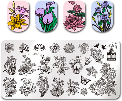 

Born Pretty BP-L067 Stainless Steel Nail Stamping Image Plate.(Multi)