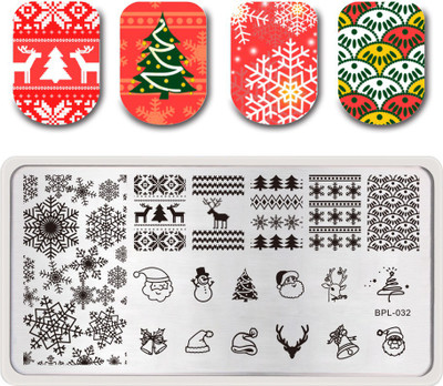 

Born Pretty BP-L032 Stainless Steel Nail Stamping Image Plate.(Multi)