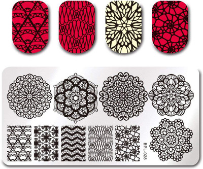 

Born Pretty BP-L028 Stainless Steel Nail Stamping Image Plate.(Multi)