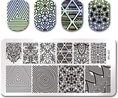 

Born Pretty BP-L027 Stainless Steel Nail Stamping Image Plate.(Multi)