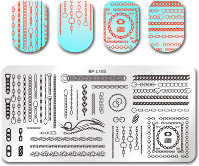 

Born Pretty BP-L103 Stainless Steel Nail Stamping Image Plate.(Multi)