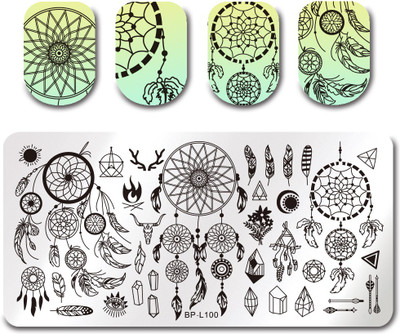 

Born Pretty BP-L100 Stainless Steel Nail Stamping Image Plate.(Multi)