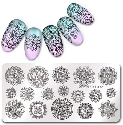 

Born Pretty BP-L051 Stainless Steel Nail Stamping Image Plate.(Multi)