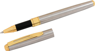Oculus Primus 1321 Smooth, Stylish Mid Cut Clip with Satin Rose Gold Glossy Finish metallic Roller Ball Pen