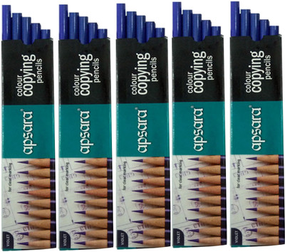 

Apsara VIOLET COLOUR COPYING PENCILS Pencil(Set of 1, Multicolor)