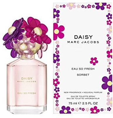 

Marc Jacobs Daisy So Fresh Sorbet Eau De Toilette Spray For Women, 2.5 Fluid Ounce Eau de Toilette - 74 ml(For Women)